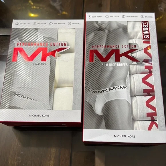 HOST PICK. Bundle of Michael Kors Performance Tank Top and Briefs. - Picture 2 of 6